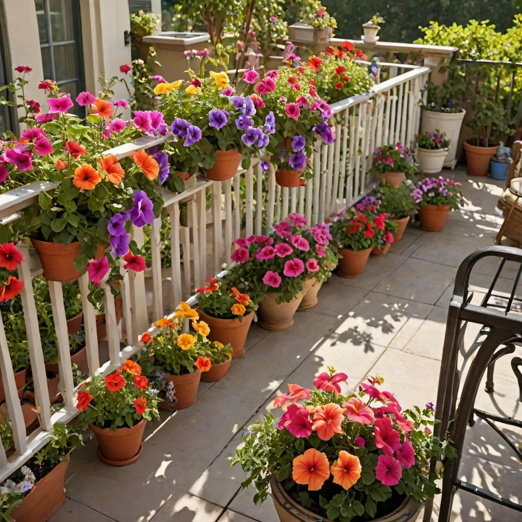 Jakie kwiaty nadają się na balkon?