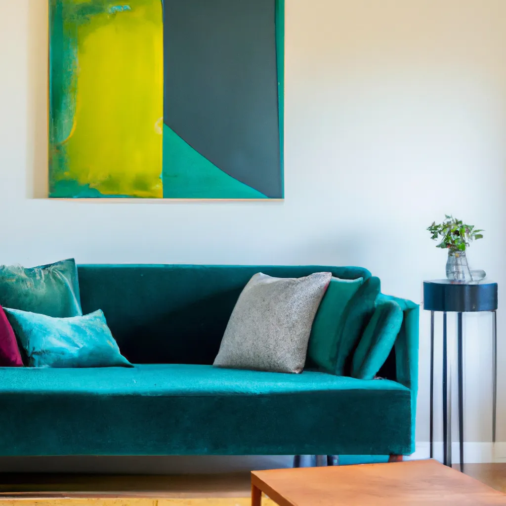 Jaki kolor ścian do zielonej kanapy?